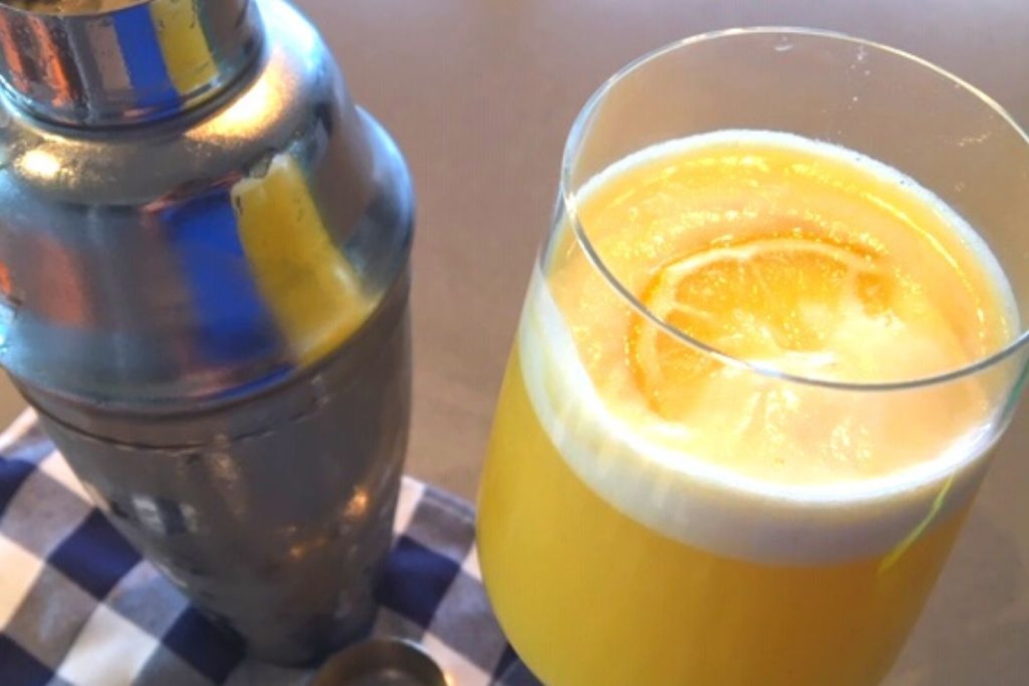 Pineapple and Ginger Sparkler