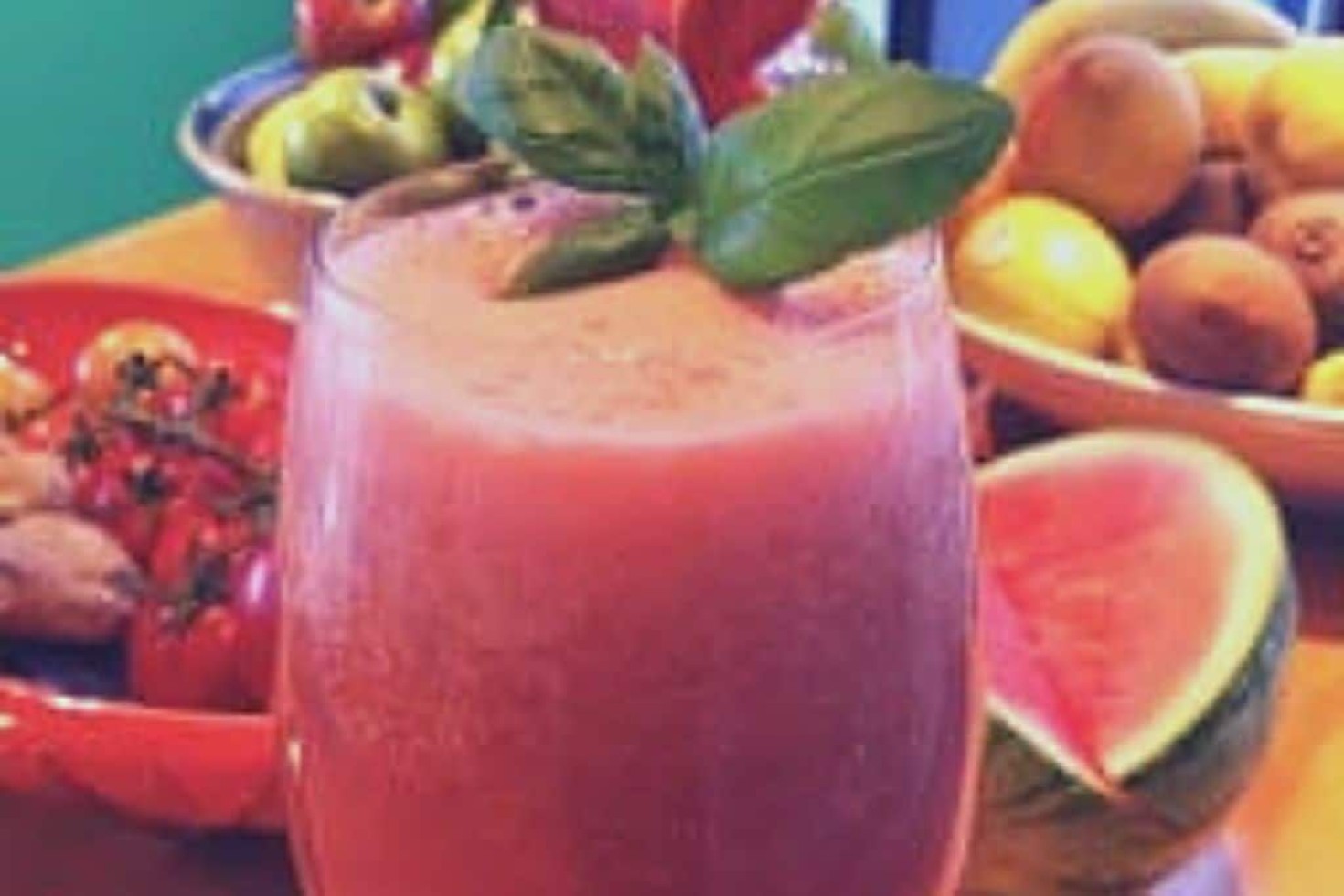 Watermelon Basil Cooler