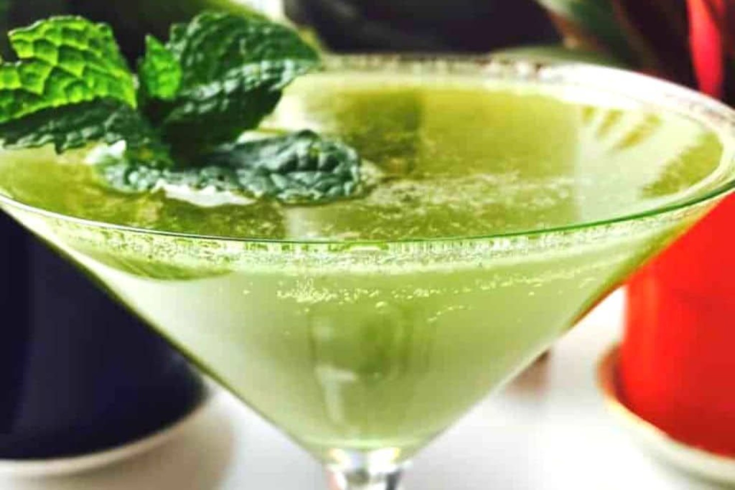 Cucumber Rose Water Mocktail