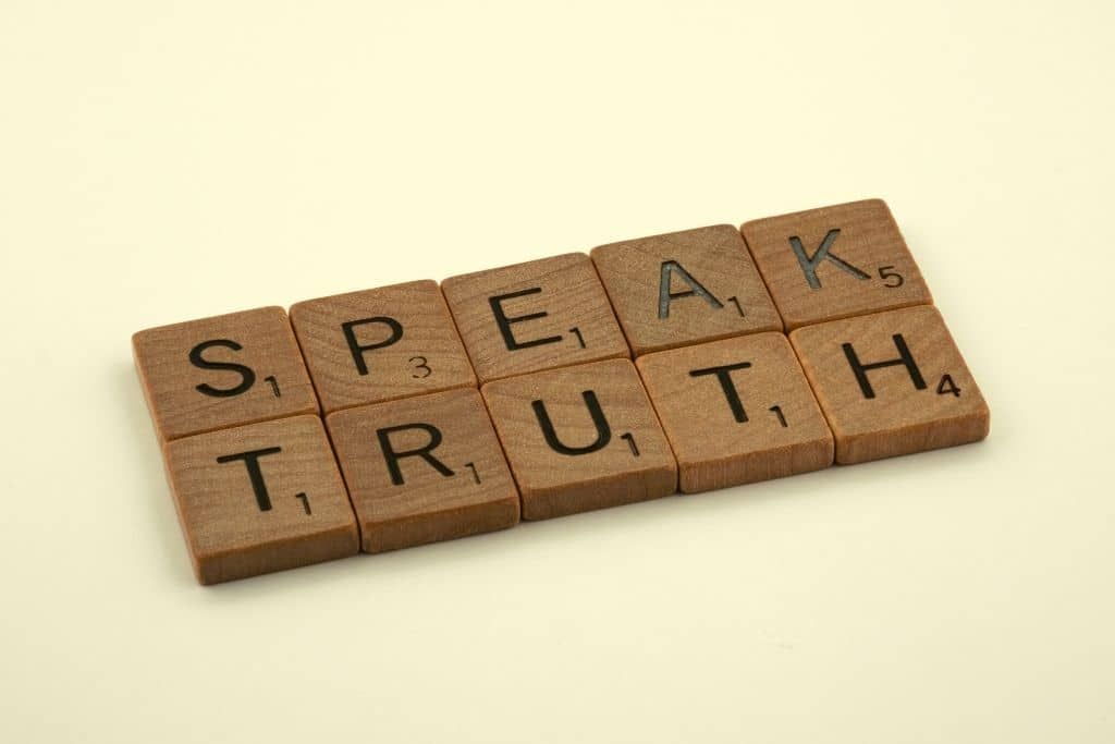 speak truth tiles