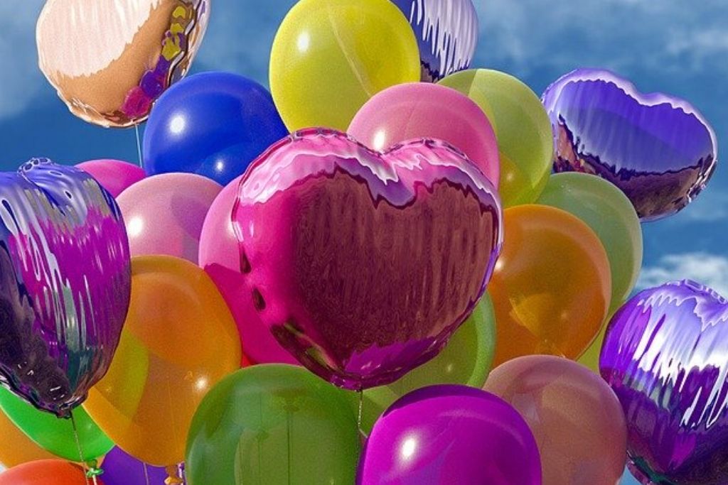 colourful balloons