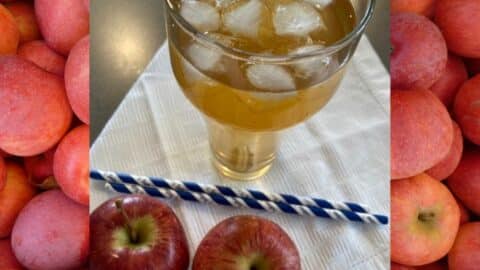 drink with apples